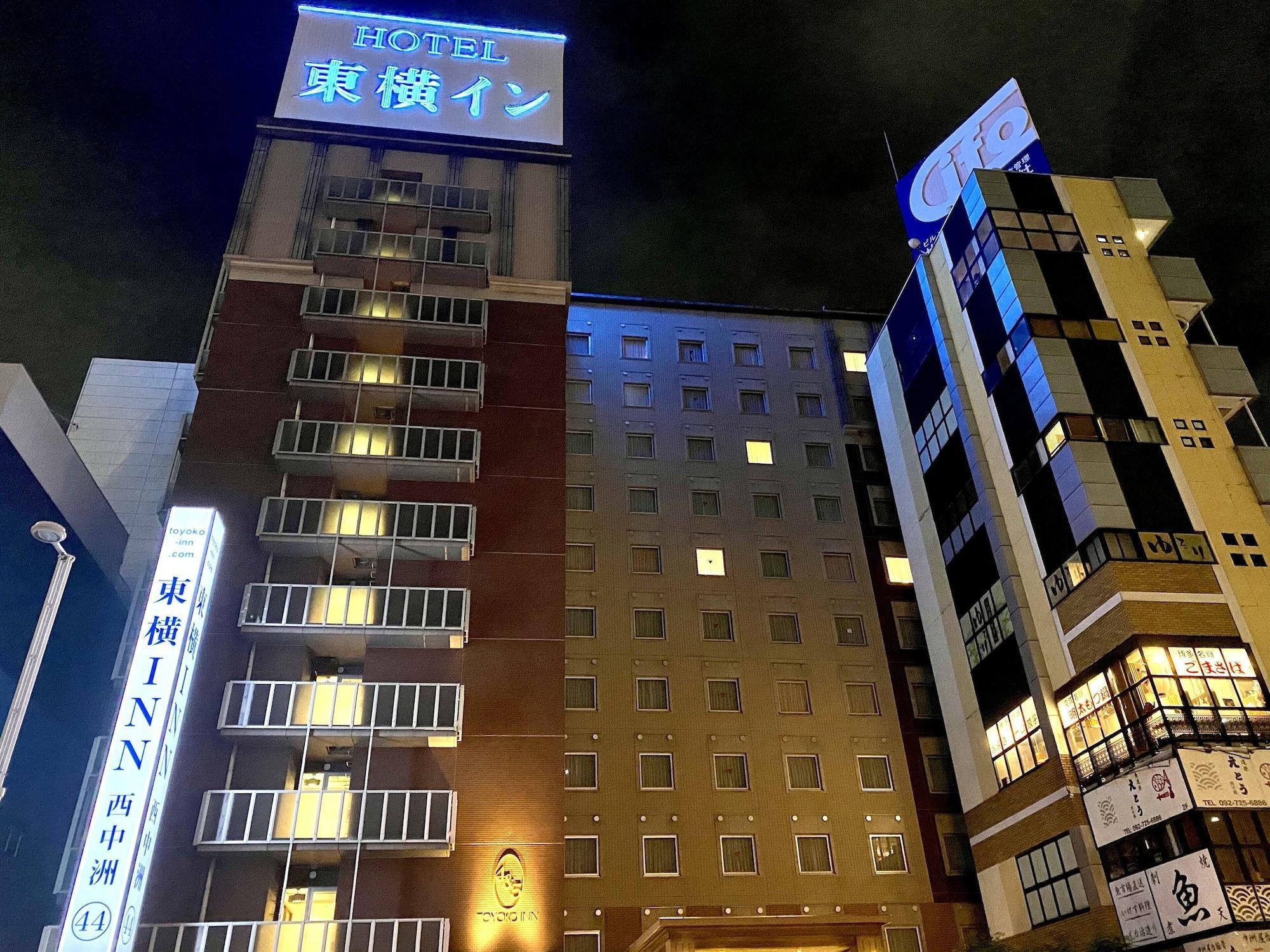 Toyoko Inn Hakata Nishi-Nakasu Fukuoka  Exteriör bild